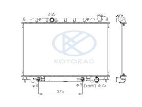 KOYO PL021597 - RAD. NISSAN Murano 3.5i ( cambio automatico ) 07/03-