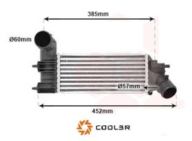 R.D. CT835 - INTERCOOLER CITROEN C5-PEUGEOT