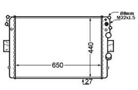 R.D. IV010 - RADIADOR IVECO DAILY II