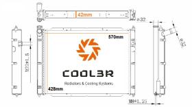 R.D. VW002 - RAD. VW TRANSPORTER III 1.6 / 1.6TD