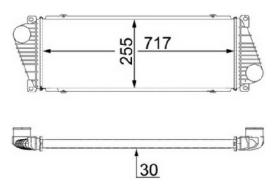 R.D. ME830 - INTERCOOLER MERCEDES SPRINTER