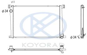 KOYO PL422958 - RAD. MINI COOPER ( R56 ) / ( R60 )