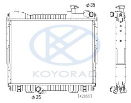 KOYO PL023260 - RAD. NISSAN CABSTAR 3.0 DCI 06-. / NT400 16-.