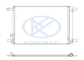 KOYO CD440641 - COND. PASSAT / CC PETROL 04/05-.