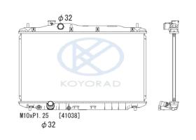 KOYO PL082895 - RAD. HONDA CIVIC 2.0 IVTEC MAN. 12/06-12/10