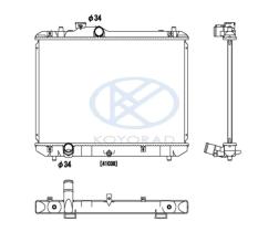 KOYO PL101969 - RADIADOR SUZUKI SWIFT III 05-