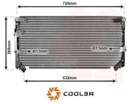 R.D. TO006 - CONDENSADOR TOYOTA LANDCRUISER HDJ80