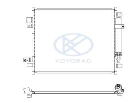 KOYO CD020922 - COND. NISSAN Note 1.2 DIG / 1.5 dCi M/A 06/13-