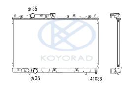 KOYO PL030610 - RAD. MITSUBISHI Colt 1.3 / 1.6 man.. '96-