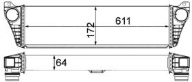 R.D. ME959 - INTERCOOLER MERCEDES VITO/VIANO