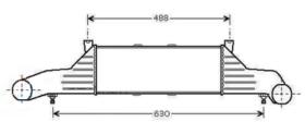 R.D. ME864 - INTERCOOLER MERCEDES W202