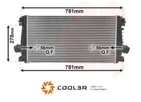 R.D. OP550 - INTERCOOLER OPEL ASTRA J CDTI