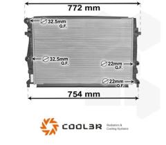 R.D. 1069C1081 - RAD. GRUPO VAG ( A1 / IBIZA V / OCTAVIA III / GOLF VII ) 12-