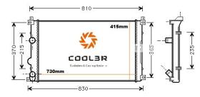 R.D. 106042081 - RADIADOR OPEL MOVANO-RENAULT MASTER