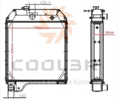 R.D. 1483001 - RAD. GENERATORS Perkins / Caterpillar / Atlas Copco