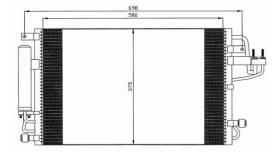 R.D. HY600 - CONDENSADOR HYUNDAI TUCSON 04-