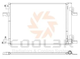 R.D. 105511K8C1 - COND. CHEVROLET CRUZE / OPEL ASTRA J. (09-)