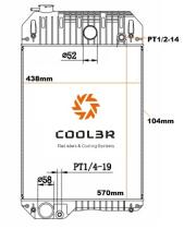 R.D. 1483024 - RADIADOR GENERADOR PERKINS / CATERPILLAR / ATLAS COPCO