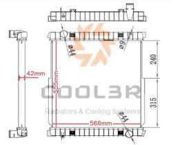 R.D. 1481035 - RAD. IVECO EUROCARGO 07-08