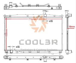 R.D. 104051081 - RADIADOR HYUNDAI SANTA FE 2.2CRDI A/T