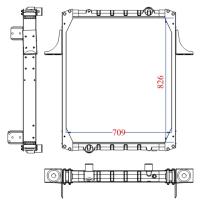 R.D. RT071 - RADIADOR RENAULT PREMIUM 96