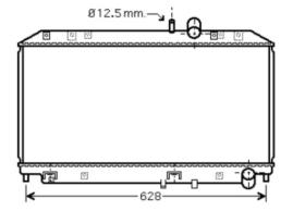 R.D. MZ685 - RADIADOR MAZDA RX8 2.6 03-