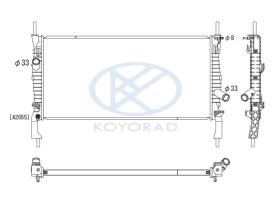 KOYO PL322443 - RAD. FORD Transit VII All +/+ AC 04/06-