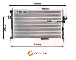 R.D. 105556084 - RAD. OPEL CORSA C 1.7DTi (00-06)