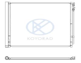 KOYO CD420875 - CONDENSADOR BMW 5/6/7