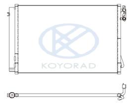 KOYO CD420603 - CONDENSADOR BMW SERIE 1