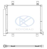 KOYO CD451029 - CONDENSADOR SEAT MII