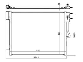 KOYO CD461235C - CONDENSAODR OPEL