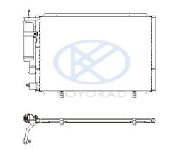 KOYO CD320620M - CONDENSADOR FORD FIESTA VI