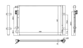 R.D. HY492 - CONDENSADOR HYUNDAI I20