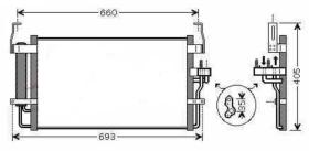 R.D. HY474 - CONDENSADOR HYUNDAI COUPE `01-