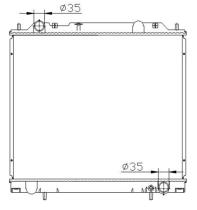 R.D. MT343 - RADIADOR MITSUBISHI SPACE GEAR *MANUAL*