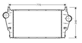 R.D. RT291 - INTERCOOLER RENAULT