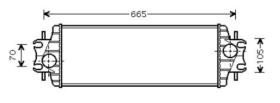 R.D. RT328 - INTERCOOLER RENAULT