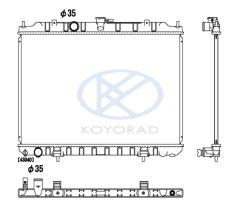 KOYO PL021933R - RADIADOR NISSAN X-TRAIL