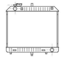 R.D. ME271 - RADIADOR MERCEDES MB140 W631