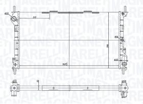 MAGNETI MARELLI BM1812 - RADIADOR MOTOR FORD TOURNEO CONNECT