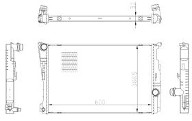 R.D. BW228 - RADIADOR BMW X3-X4