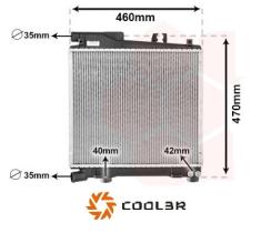 R.D. BW320 - RADIADOR BMW E30 320-323