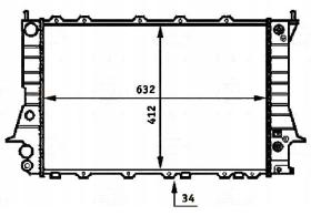 R.D. AI317 - RADIADOR AUDI A6/100 A/T