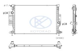 KOYO PL323122 - RADIADOR FORD FOCUS/KUGA