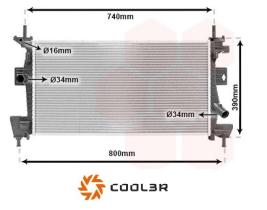 R.D. FD475 - RADIADOR FORD FOCUS III/C-MAX