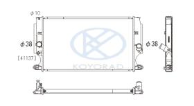 KOYO PL012103 - RADIADOR TOYOTA AURIS-AVENSIS-VERSO