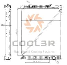 R.D. 16HD6196F - RADIADOR MERCEDES ACTROS PL/AL