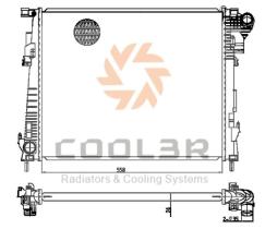 R.D. 16PA3020 - RADIADOR OPEL VIVARO-RENAULT-NISSAN