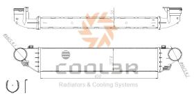 R.D. 16PI0001 - INTERCOOLER MERCEDES W203